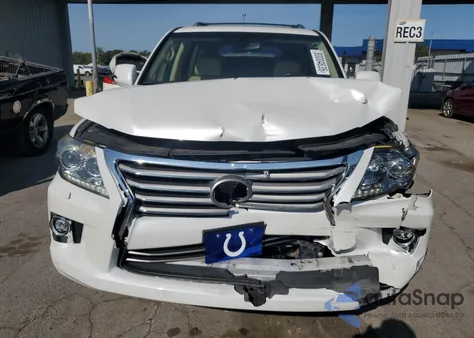 2014 Lexus Lx 570 из США, поврежденный, VIN JTJHY7AX1E4140054